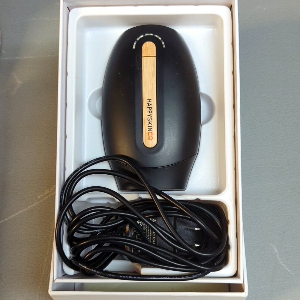 HappySkinCo IPL Laser Hair Removal System Handheld black Painless Handset